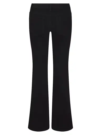 FRAME Women's The Rodeo Flare Jeans - Black | Thumbnail 3