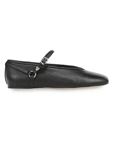 Favorite Daughter Women's Max Leather Ballet Flats - Black - Size 11 | Thumbnail 1 Favorite Daughter Women's Max Leather Ballet Flats - Black - Size 11 | Thumbnail 1