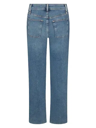 Frame Women's The Mellow High-Rise Straight-Leg Jeans - Clue Raw After | Thumbnail 2 Frame Women's The Mellow High-Rise Straight-Leg Jeans - Clue Raw After | Thumbnail 2