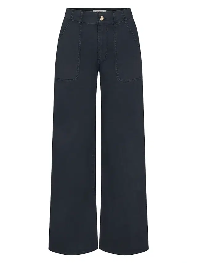 FRAME Women's The Modern Pocket Pants - Navy
