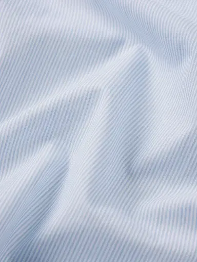 Frame Women's The Serene Striped Cotton Top - Powder Blue Multi | Thumbnail 8 Frame Women's The Serene Striped Cotton Top - Powder Blue Multi | Thumbnail 8