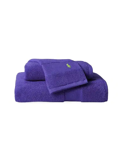 Ralph Lauren Polo Player Cotton Bath Mat - Chalet Purple - Size Bath Mat | Thumbnail 3