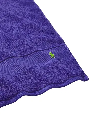 Ralph Lauren Polo Player Cotton Bath Mat - Chalet Purple - Size Bath Mat | Thumbnail 4