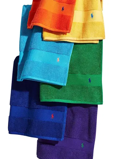 Ralph Lauren Polo Player Cotton Bath Mat - Chalet Purple - Size Bath Mat | Thumbnail 7