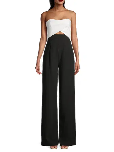 BLACK HALO Women's Jada Sleeveless Jumpsuit | Thumbnail 3 BLACK HALO Women's Jada Sleeveless Jumpsuit | Thumbnail 3