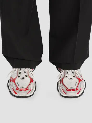 Balenciaga Men's Triple S.2 Sneakers - Grey Red White - Size 13 | Thumbnail 7