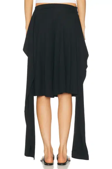 TOTEME Tie Waist Jersey Short | Thumbnail 5 TOTEME Tie Waist Jersey Short | Thumbnail 5