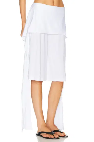 TOTEME Tie Waist Jersey Short | Thumbnail 3 TOTEME Tie Waist Jersey Short | Thumbnail 3