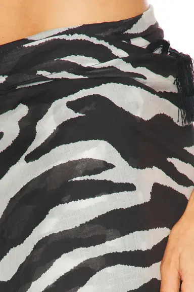 The Attico Zebra Pareo | Thumbnail 6 The Attico Zebra Pareo | Thumbnail 6