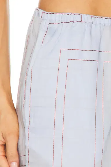 TOTEME Monogram Cotton Blend PJ Pant | Thumbnail 7