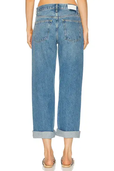 RE/DONE Beau Jean Cuffed Boyfriend Jeans | Thumbnail 6 RE/DONE Beau Jean Cuffed Boyfriend Jeans | Thumbnail 6
