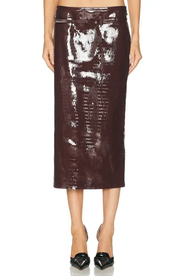 TOM FORD Nappa Pencil Skirt