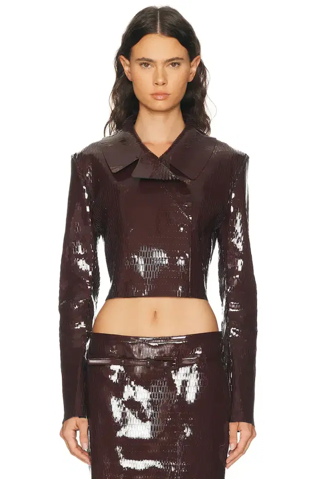 TOM FORD Nappa Double Breasted Jacket