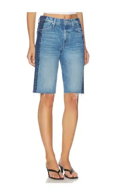 Mother The Mid Rise Maven Bermuda Fray Shorts | Thumbnail 8 Mother The Mid Rise Maven Bermuda Fray Shorts | Thumbnail 8