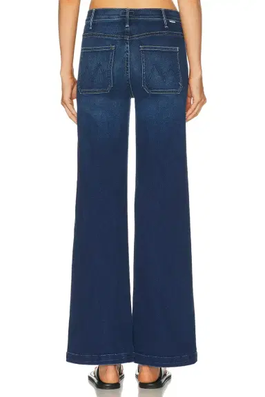 Mother The Hustler Roller Patch Pocket Sneak Jeans | Thumbnail 4 Mother The Hustler Roller Patch Pocket Sneak Jeans | Thumbnail 4