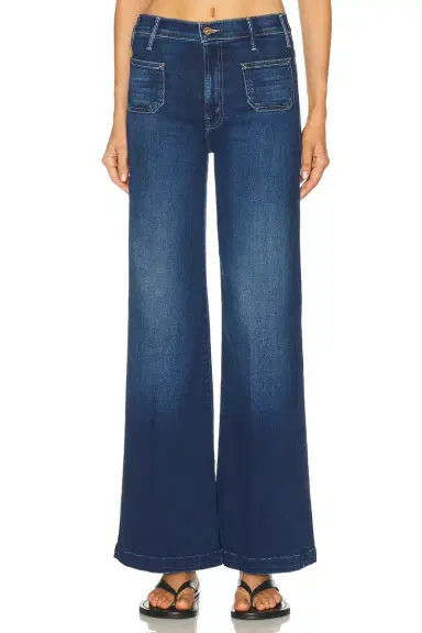 Mother The Hustler Roller Patch Pocket Sneak Jeans | Thumbnail 1 Mother The Hustler Roller Patch Pocket Sneak Jeans | Thumbnail 1