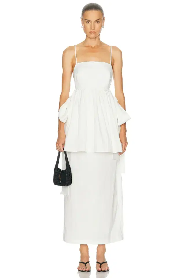 Peplum Maxi Dress