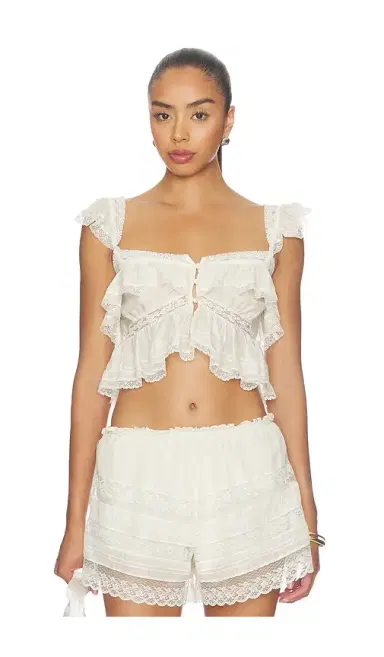 LoveShackFancy Linata Top | Thumbnail 1 LoveShackFancy Linata Top | Thumbnail 1