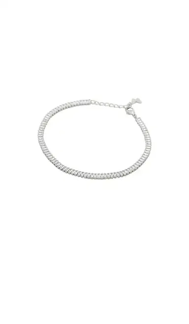 By Adina Eden Cz Baguette All Around Tennis Bracelet | Thumbnail 1 By Adina Eden Cz Baguette All Around Tennis Bracelet | Thumbnail 1