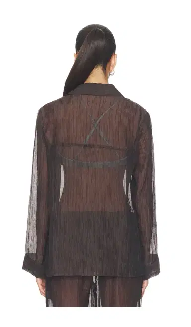 LNA Sylvee Sheer Button Up | Thumbnail 4 LNA Sylvee Sheer Button Up | Thumbnail 4