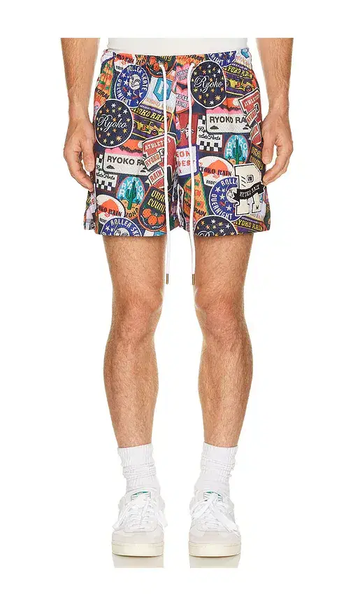 Ryoko Rain Patch Collection Shorts