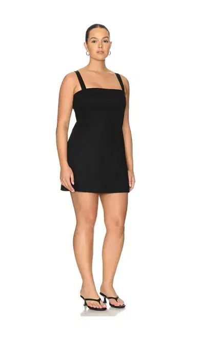 GOOD AMERICAN The Structured Linen Mini Dress | Thumbnail 4 GOOD AMERICAN The Structured Linen Mini Dress | Thumbnail 4