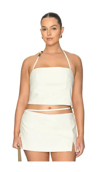 L'Academie Kora Linen Top | Thumbnail 2
