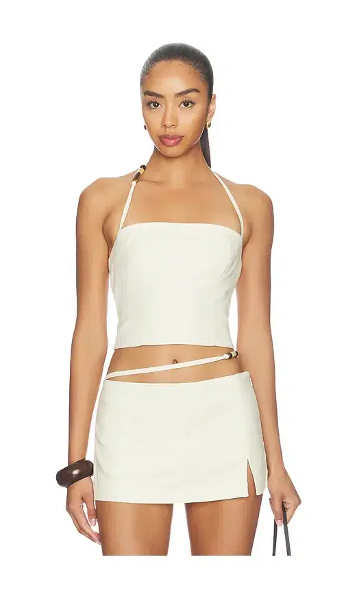 L'Academie Kora Linen Top