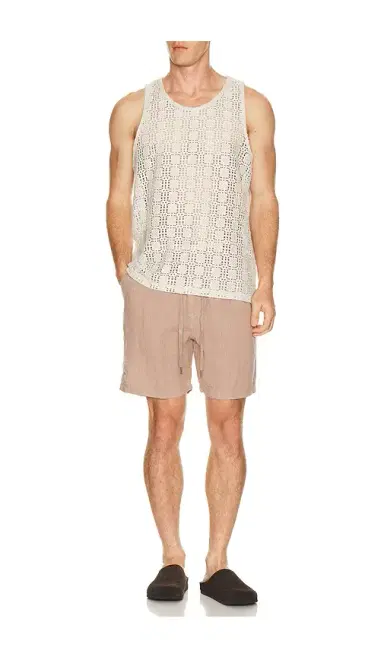 Faherty Essential 6.5 Linen Short | Thumbnail 3
