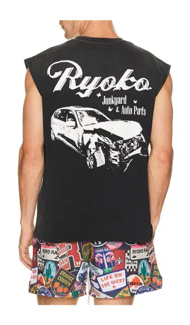 Ryoko Rain Auto Parts Sleeveless Tank | Thumbnail 1