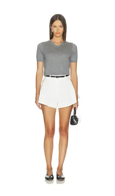 RENGGLI V-neck Knit Tee | Thumbnail 4