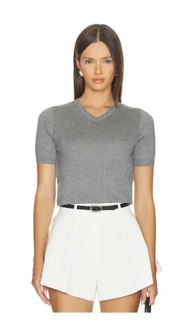RENGGLI V-neck Knit Tee | Thumbnail 1