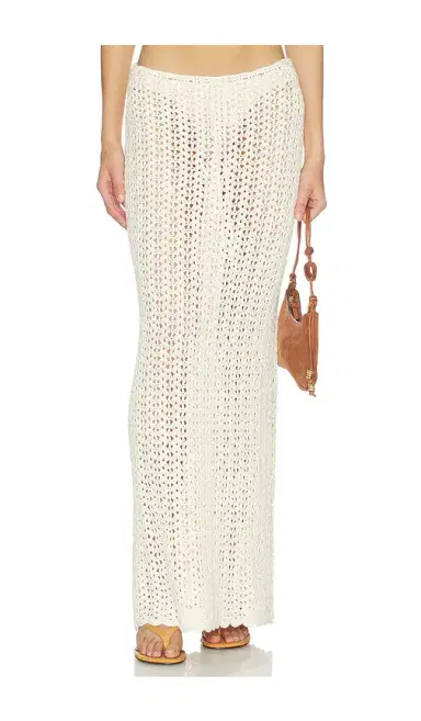 MORE TO COME Arna Crochet Maxi Skirt | Thumbnail 1