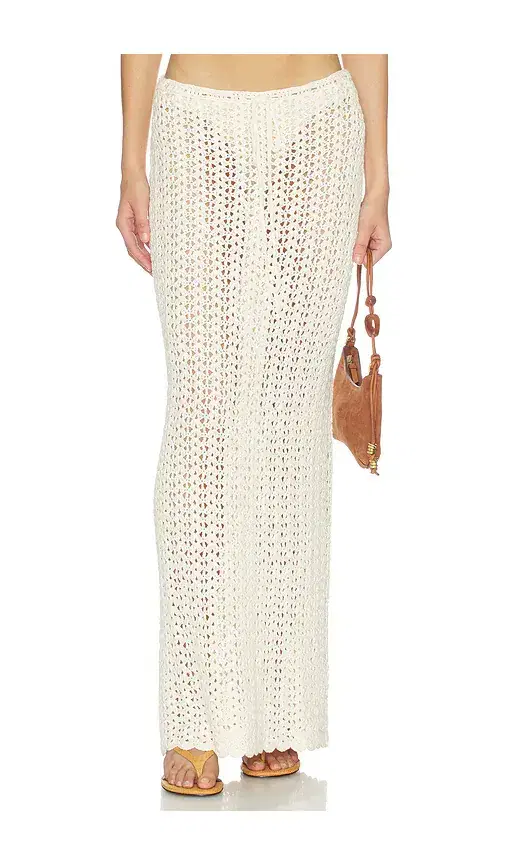 Arna Crochet Maxi Skirt