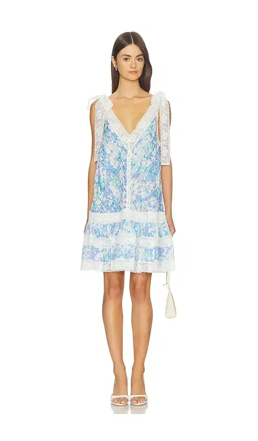 Solstice Lantern Mini Dress