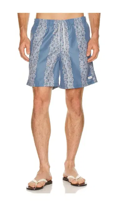 BATHER Coral Fiesta Printed Swim Trunks | Thumbnail 1