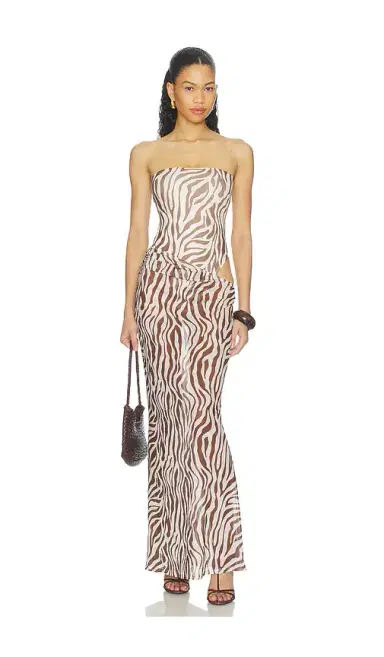 superdown Kensington Strapless Maxi Dress | Thumbnail 1 superdown Kensington Strapless Maxi Dress | Thumbnail 1