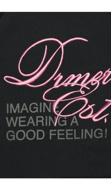 DRMERS CLUB Cursive Zip Up Hoodie | Thumbnail 5