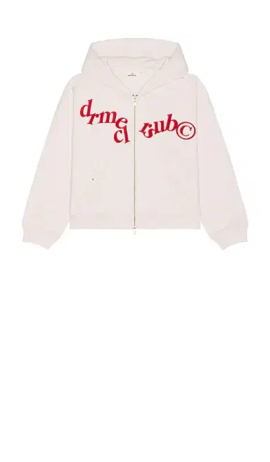 DRMERS CLUB Hanging Letters Zip Up Hoodie | Thumbnail 4