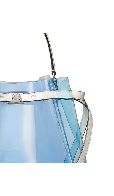 Tory Burch Romy Color-Block Clear Bucket Bag | Thumbnail 5 Tory Burch Romy Color-Block Clear Bucket Bag | Thumbnail 5