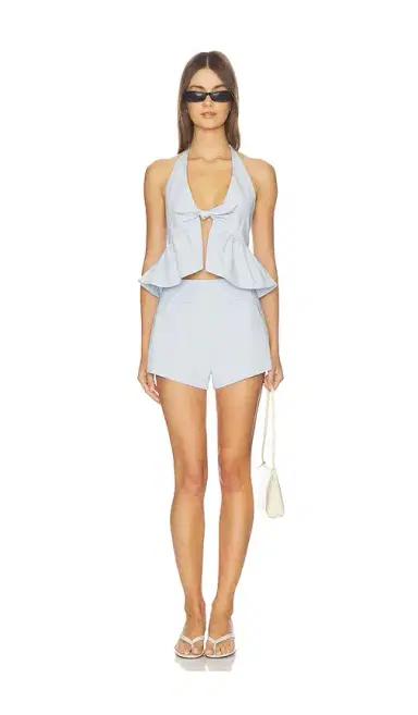 MAJORELLE Ruby Halter Top | Thumbnail 4