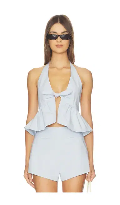 MAJORELLE Ruby Halter Top | Thumbnail 1