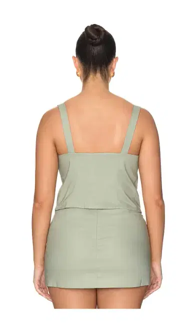GOOD AMERICAN The Linen Corset Top | Thumbnail 6 GOOD AMERICAN The Linen Corset Top | Thumbnail 6