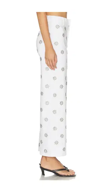 Veronica Beard Grant High Rise Wide Leg Crop | Thumbnail 3 Veronica Beard Grant High Rise Wide Leg Crop | Thumbnail 3