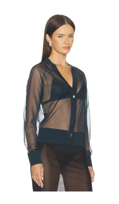 RENGGLI Sheer Knit Cardigan | Thumbnail 2 RENGGLI Sheer Knit Cardigan | Thumbnail 2