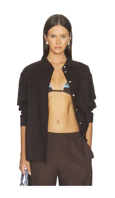 DONNI. The Linen Relaxed Shirt | Thumbnail 2 DONNI. The Linen Relaxed Shirt | Thumbnail 2