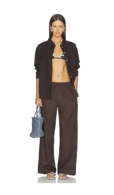 DONNI. The Linen Relaxed Shirt | Thumbnail 5 DONNI. The Linen Relaxed Shirt | Thumbnail 5