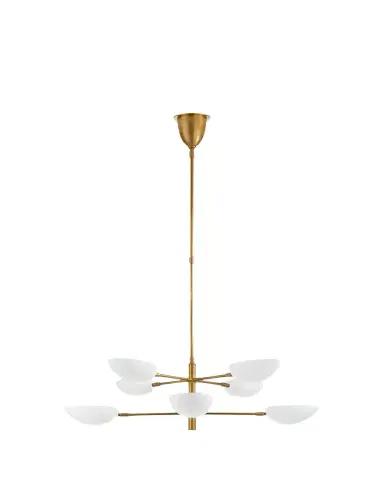 Visual Comfort Signature Graphic Large Two Tier Chandelier By AERIN | Thumbnail 1