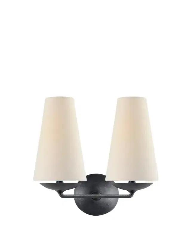 Visual Comfort Signature Fontaine Double Sconce By AERIN