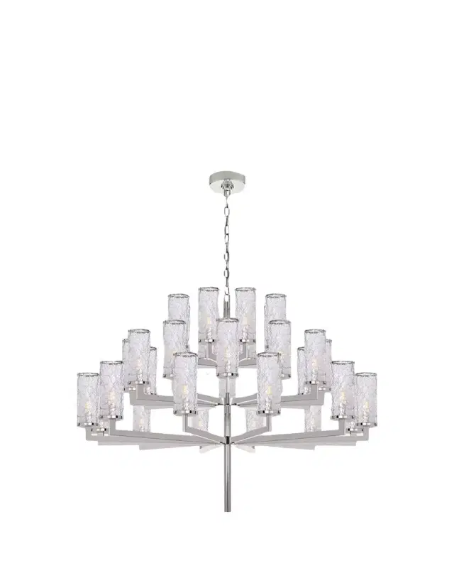 Visual Comfort Signature Liaison Triple Tier Chandelier By Kelly Wearstler